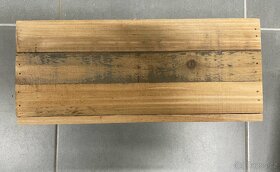 Dřevěná bedýnka-vlastnoruční - 2