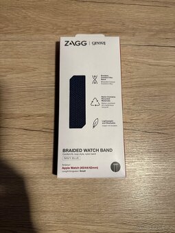 Řemínek Gear4 Apple Watch 45/44/42mm - S modrý - 2