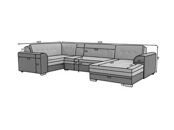 Sedací souprava do u - 2
