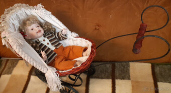 2 starožitné sběratelské kočárky - 2