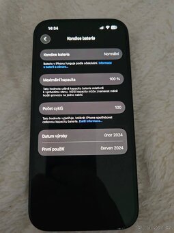 Prodám iPhone 15 - 2