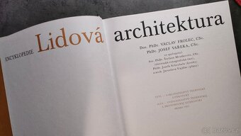 Lidová architektura-encyklopedie - 2