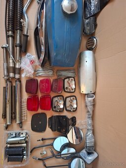 JAWA 350 634 - díly - 2