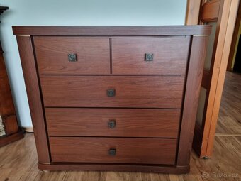 Obývací stěna, komody, sedačka - 2