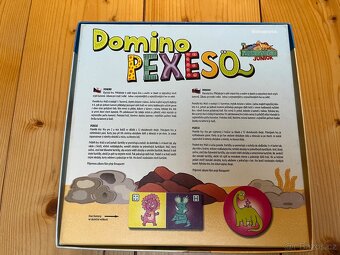 Domino a pexeso dinosauri - 2