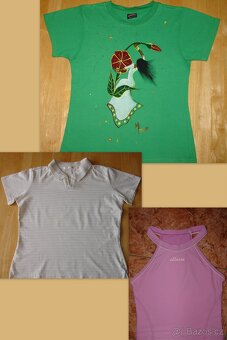 +++ 23x dívčí tričko vel.140-164 - levně prodám +++ - 2