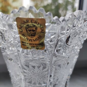 broušená váza ceasar crystal - 2