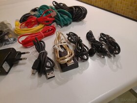Kabely k internetu, datové kabely, adaptér, sluchátka - 2