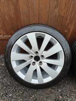 Letní sada 205 45 16 alu kol 5x100 R16 VW ŠKODA SEAT - 2