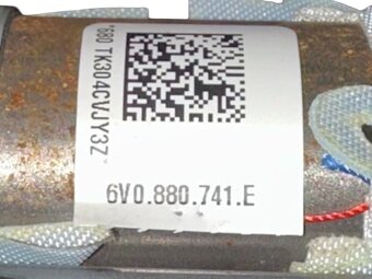 Levý stropní airbag 6V0880741E Škoda Fabia 3 FL r.v. 2020 - 2