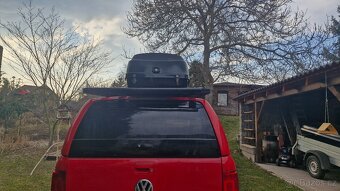 Střešní nosič + stresni box VW Amarok 2017 - 2