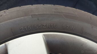 Prodám pneumatiky 215/55 R16 97W - 2