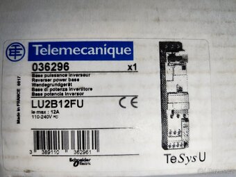 výkonová základna - TeSys U - 12 A - 110...220 V DC - 2