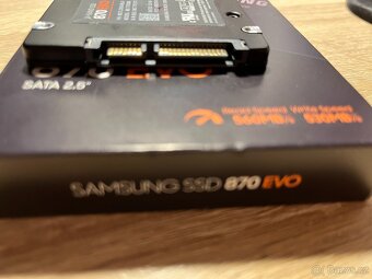 NOVÝ, rychlý a značkový Samsung SSD 870 EVO SATA 2.5” 500GB - 2