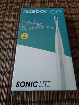 Sonický zubní kartáček Niceboy ION Sonic Lite IPX7 bílá - 2