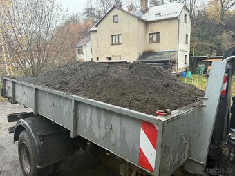 🌱 Překátrovaná hlína - tříděná, ideální do záhonků 🌱 - 2