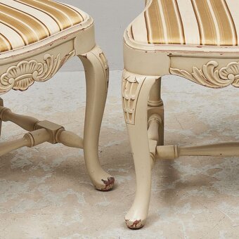 2 x zidle rokoko styl - AKCE - 2