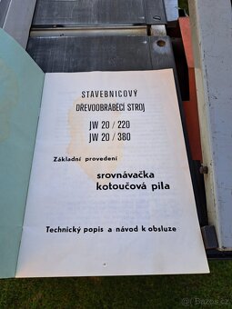 Dřevoobráběcí stroj JW 20/220 ČZ Strakonice - 2