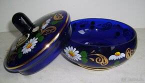 Cukřenka skleněné malovaná - 2