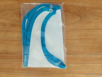 Nový krásný bryndák, modrý bryndáček se slonem, unisex hezký - 2