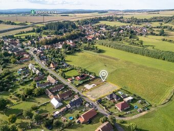 Stavební pozemek 1 423 m², Zalužany-Příbram – klid, příroda - 2