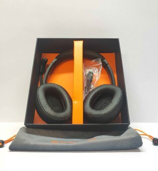 Bezdrátová (herní) sluchátka Eksa H6, s externím mikrofonem - 2