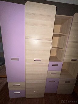 Dívčí skříň set 2 kusů - 2