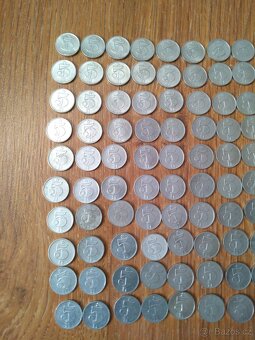 Mince 5 haléřů rok 1978,1979 - 2