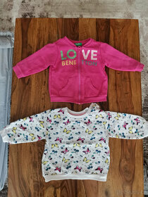 Mikiny, velikost 74-80 - 2