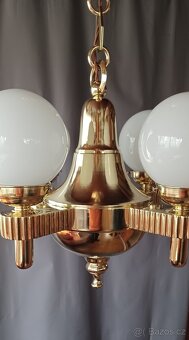 Měšťanský čtyřramenný lustr - 2