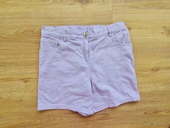 Fialové kraťasy vel. 152 - 2