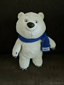 Medvídek z Sochi olympiády, originál, 32cm - 2