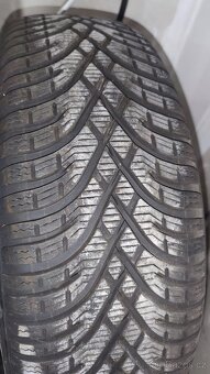 Plechové disky + zimní pneu, Almera, 4x100 // 185/65 R15 - 2