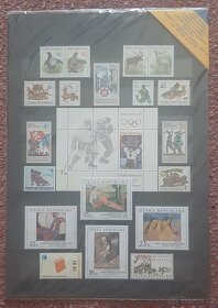 Emise známek CESKA REPUBLIKA - rocnik 1998 - 2