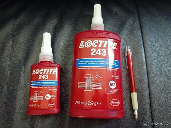 Lepidlo Loctite 243 - 250 ml zajišťovač šroubů - 2