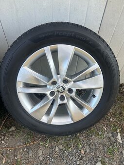 Originál alu kola Škoda Kodiaq zimní R18 - 2