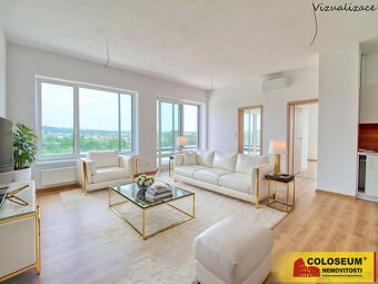 Znojmo, pronájem bytu OV 4+kk. 96 m2, novostavba, terasa - b - 2