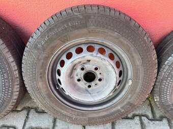 Continental Van contact ultra 205/75 R16C letní + Plechače - 2