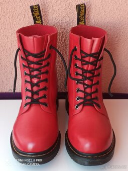 boty Dr. Martens dámské gumové velikost 40 - 2