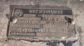Elektromotor 0.75 kW 1400 ot./min. 220 V - 2
