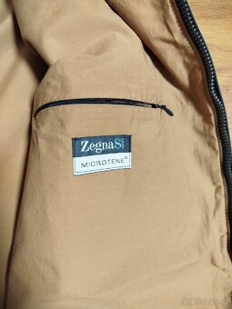 Zegna tmavě modrá bunda tenká 2XL - 2