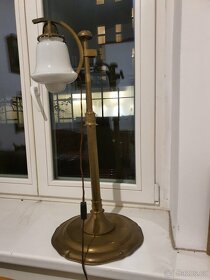 Stará mosazná lampa funkční - 2