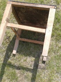 Selské historické štokrle /štokrdle stolička RETRO - 2