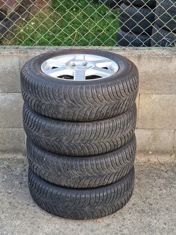 195/65/15 Zimní alu kola 5x112 Pneu Goodyear - 2