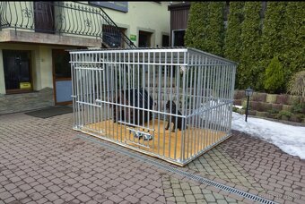 Kotec AZOR 3x2 m z žárově zinkovaných uzavřených nesvařovaný - 2