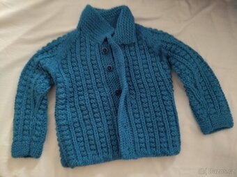 Ručně pletené svetříky vel.98/104 - 2