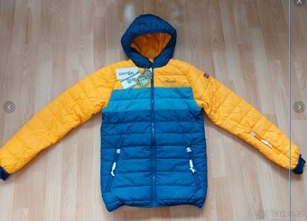 Nová lehká zimní lyžařská bunda Trollkids,158-164 - 2