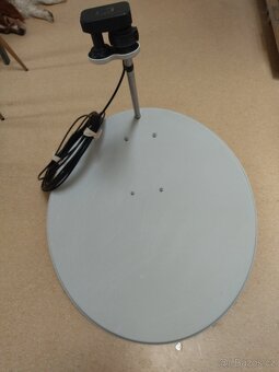 KVALITNÍ PAROBOLU 80 CM, KONVERTOR, KOAXIÁL - 2