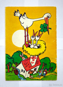 Čtyřlístek č.11 - Letem kulatým světem - Original 1970 - 2