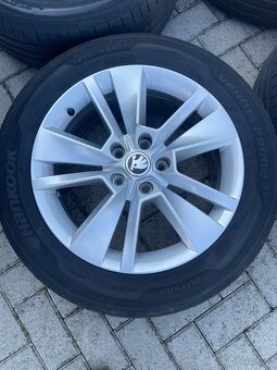 Alu kola 5x112 r17 Škoda originál - 2